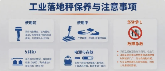 《用户必存！工业台秤保养 = 省一半换新钱》！ 