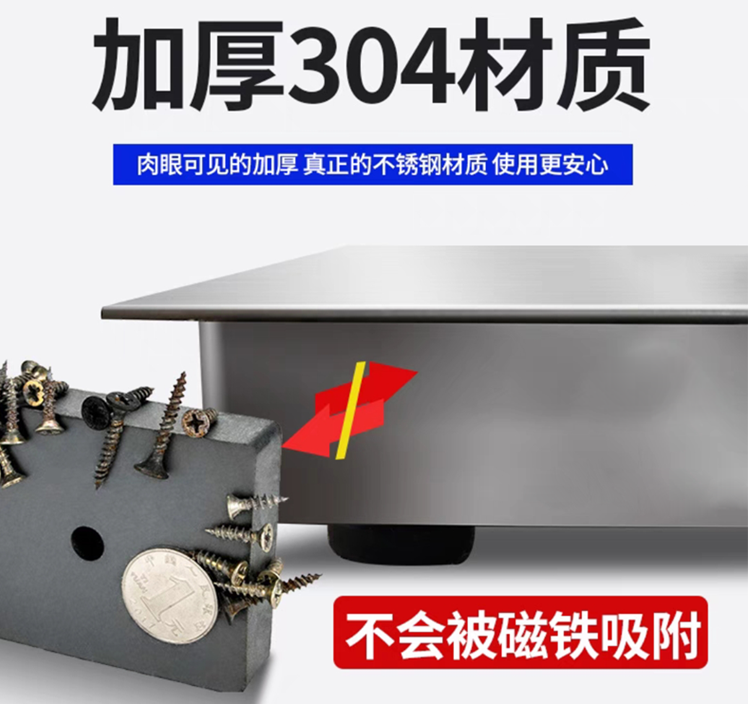 SCS-W(SSQWR)-304不锈钢电子地上衡